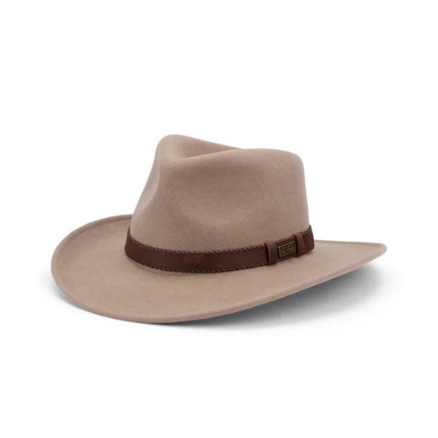 Avenel Buck Flinders Wool Felt Outback Hat