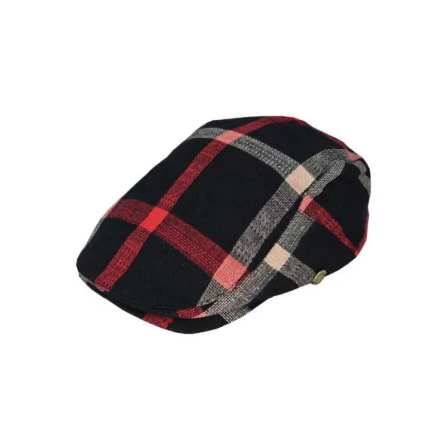 Avenel Carter Cotton Plaid Ivy Cap