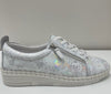 Hinako Greta Sneaker Silver Flower