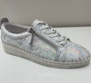 Hinako Greta Sneaker Silver Flower