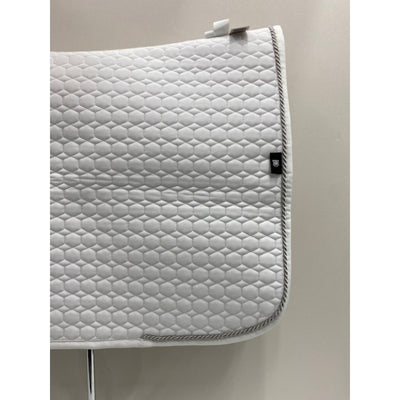 Mattes Square Quilt All-Purpose Saddle Pad White