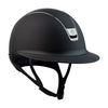 Samshield Miss Shield 2.0 Shadow Matt Helmet Black with 5 Crystals