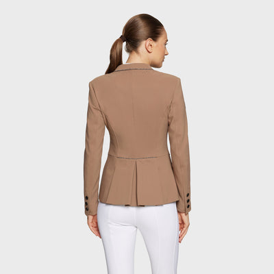 Samshield Victorine Crystal Fabric Ladies Competition Jacket Camel