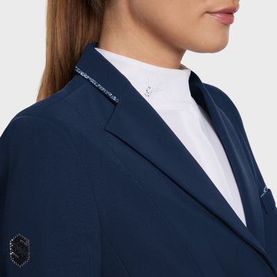 Samshield Victorine Crystal Ladies Competition Jacket Cosmic Blue