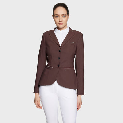 Samshield Victorine Crystal Ladies Competition Jacket Espresso