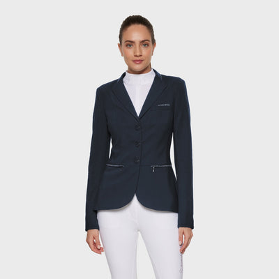 Samshield Victorine Crystal Ladies Competition Jacket Navy SS25