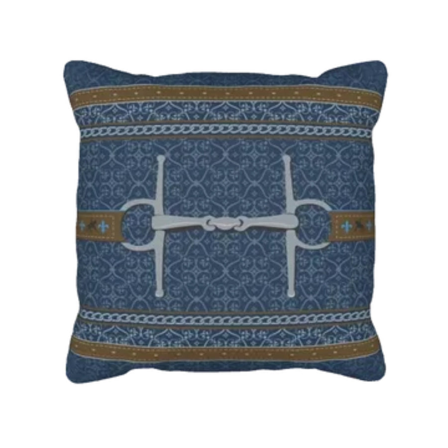 Beaux Chevaux Cushion Cheval Peu Velvet FM Bit