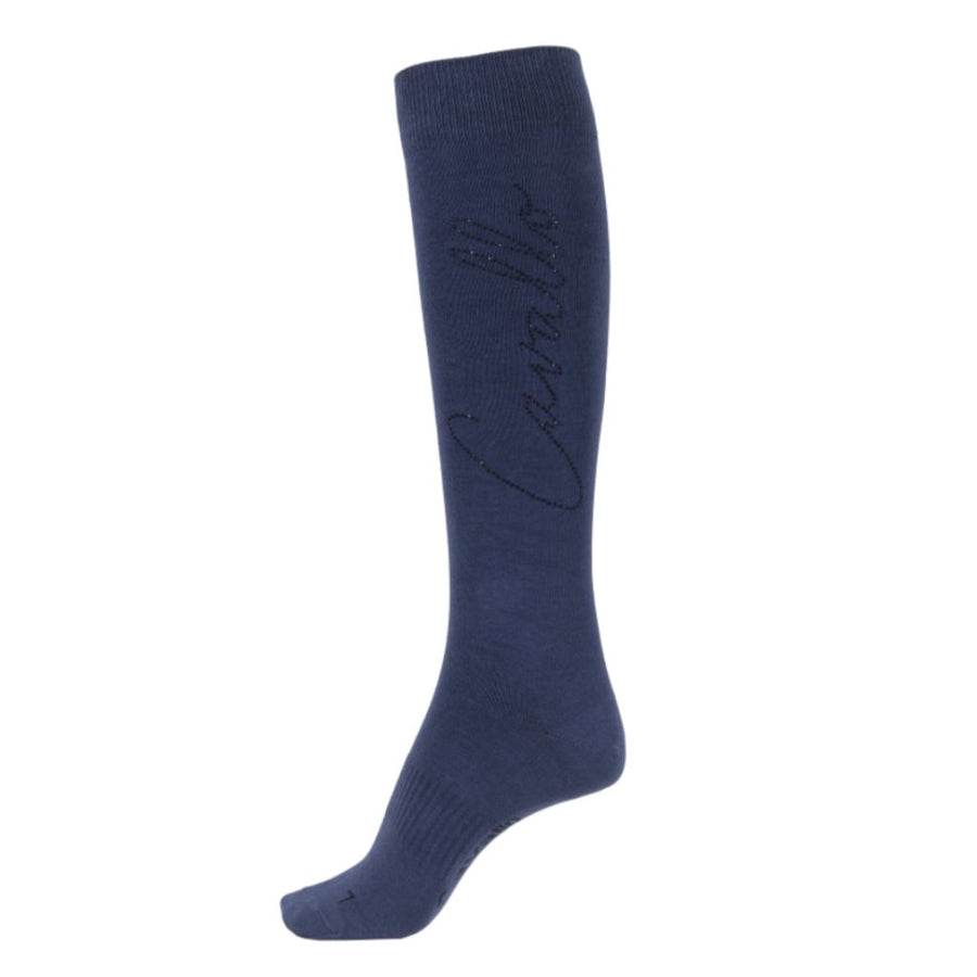 Cavallo Selma Crystal Logo Riding Socks