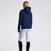 Cavalleria Toscana Ladies Zip Hoodie with Logo Sleeves