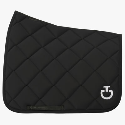 Cavalleria Toscana Diamond Quilted Jersey Dressage Saddle Pad