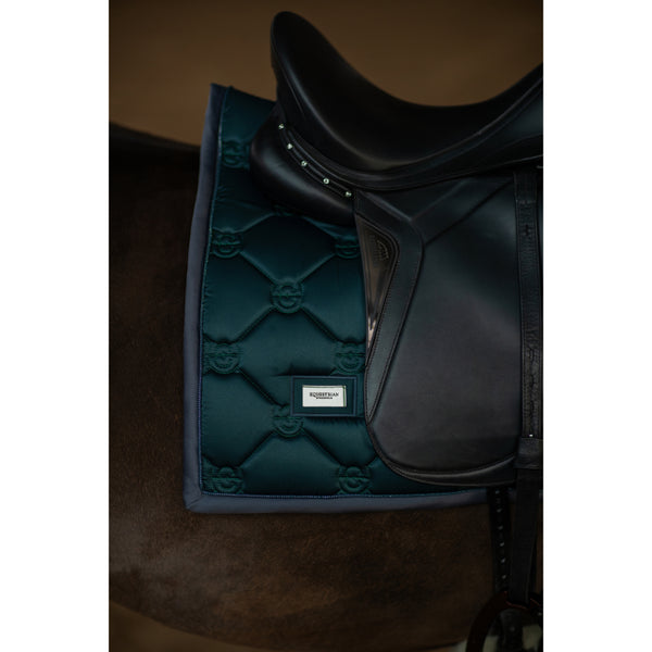 Equestrian Stockholm Dressage Saddle Pad Dramatic Monday - Horse in the Box