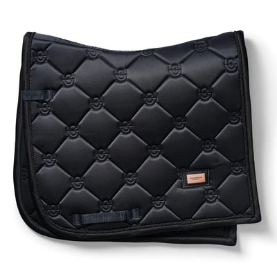 Equestrian Stockholm Dressage Saddle Pad Dark Ocean