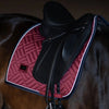 Equestrian Stockholm Dressage Saddle Pad Modern Luxe