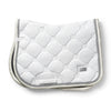 Equestrian Stockholm Jump-All Purpose Saddle Pad Timeless White Glimmer