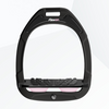 Flex-On Green Composite Inclined Ultra Grip Stirrups BLACK/BLACK/LIGHT PINK