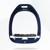 Flex-On Green Composite Inclined Ultra Grip Stirrups NAVY/WHITE/NAVY