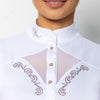 FairPlay Cathrine Short Sleeved Competition Shirt with RoseGold Details