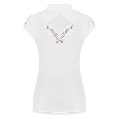 FairPlay Catherine Sleeveless Competition Shirt with RoseGold