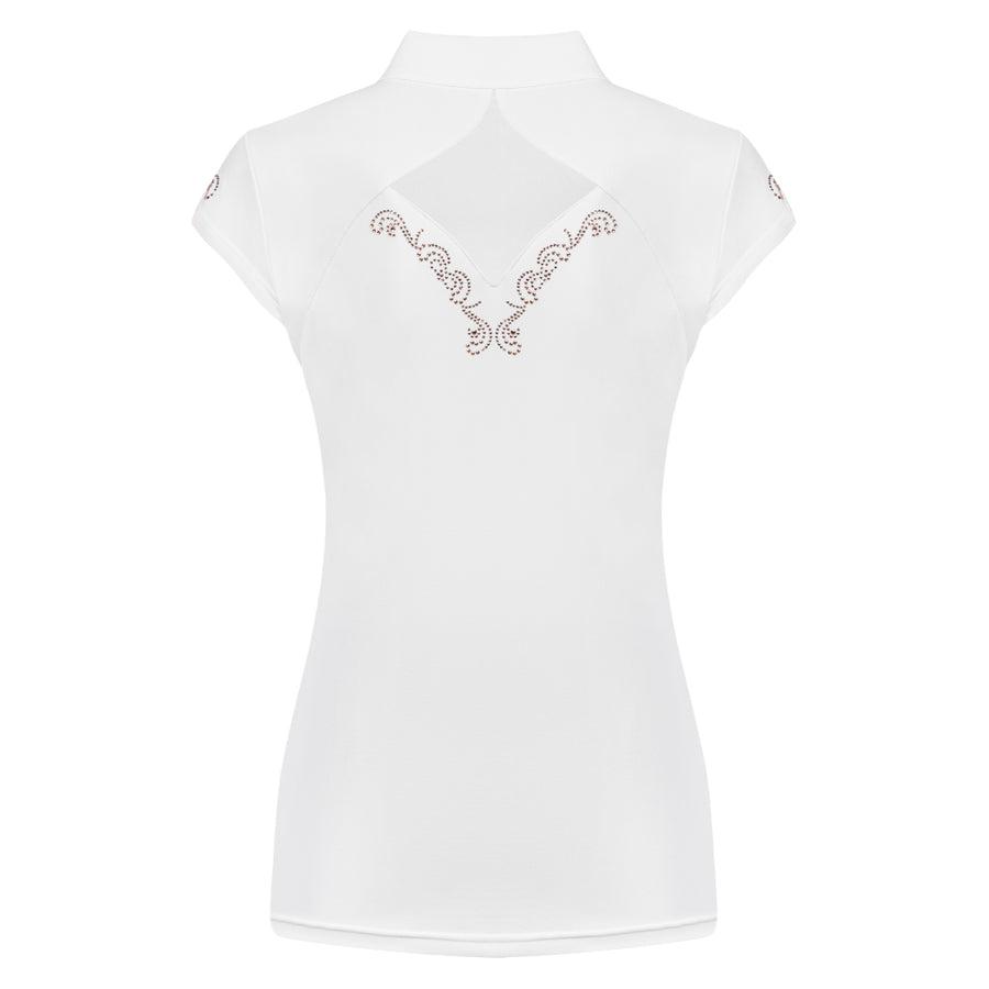 FairPlay Catherine Sleeveless Competition Shirt with RoseGold