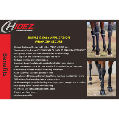 Hidez Compression Socks HIND Black