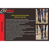 Hidez Compression Socks FRONT Black