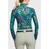 Kastel Denmark Long Sleeve Sunshirt Teal Botanical