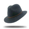 Stanton Ladies Packable Felt Fedora Hat