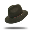 Stanton Ladies Packable Felt Fedora Hat