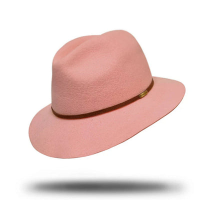 Stanton Ladies Packable Felt Fedora Hat