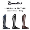 Cavallo Linus SLIM Patent, Crystal, Sparkle Panel Boots